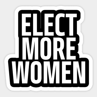 elect more women Sticker